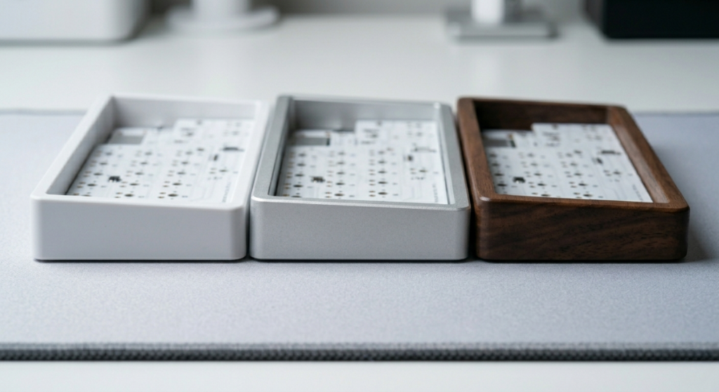 The Ultimate Guide to Keyboard Case Materials: Plastic vs. Aluminum vs. Wood